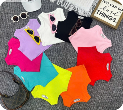 Áo thun thời trang cho bé gái mùa đông 2025